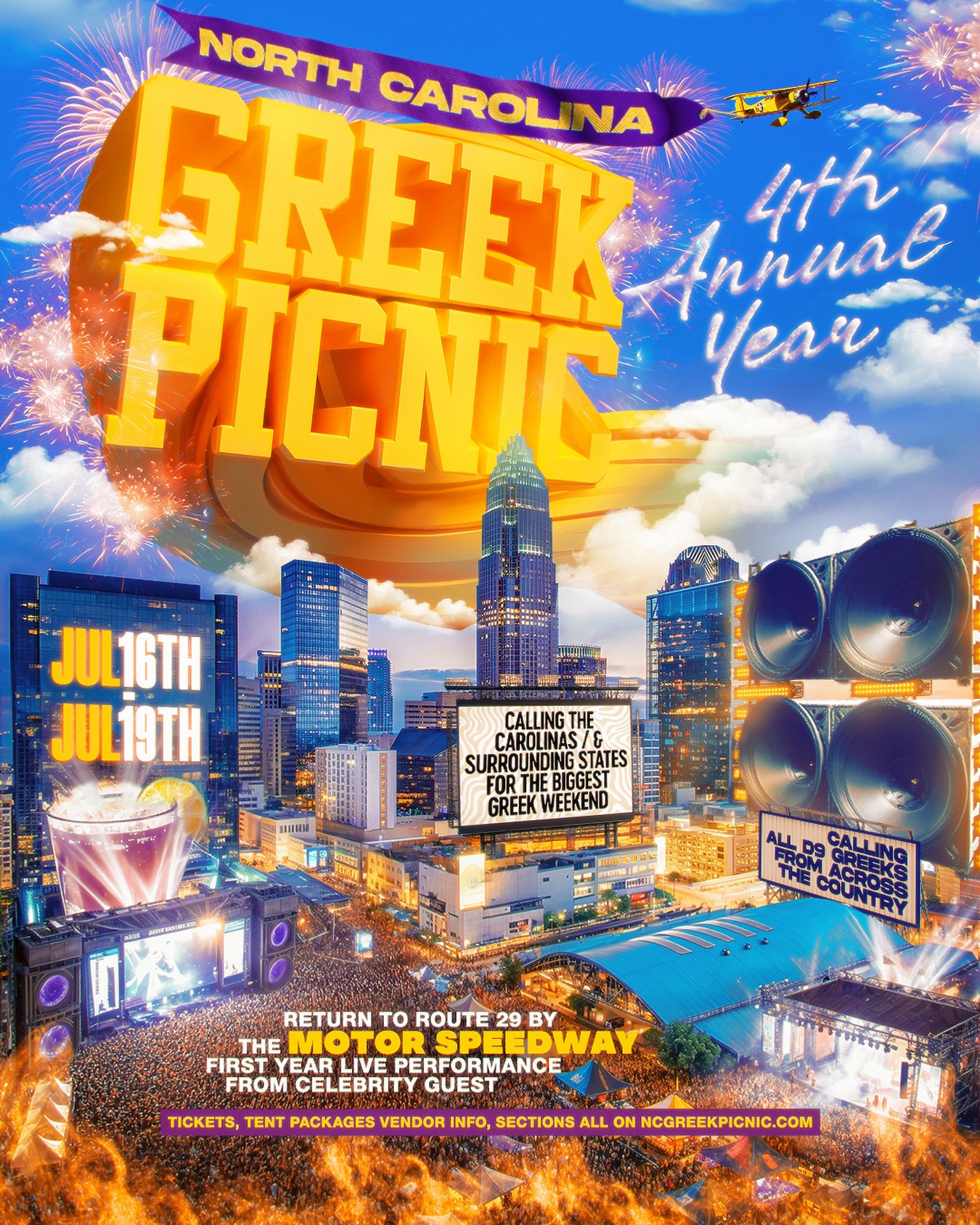 North Carolina Greek Picnic Facebook ad: North Carolina Greek Picnic 2026 | Six Stars Entertainment…