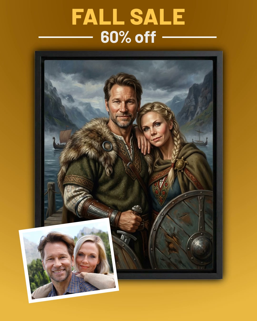 Gift Ideas For Someone Who Has Everything Facebook ad: The eternal portrait of your family's love