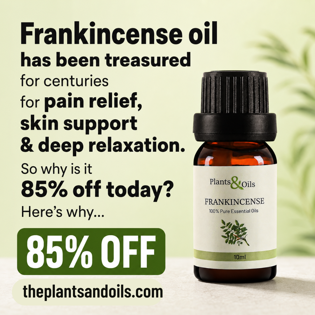 Plants and Oils Facebook ad