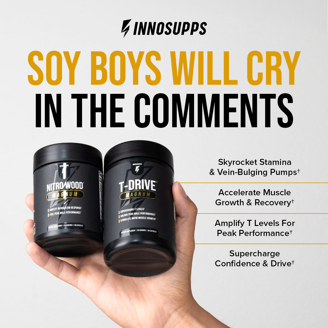 T-Drive Testosterone Booster Facebook ad