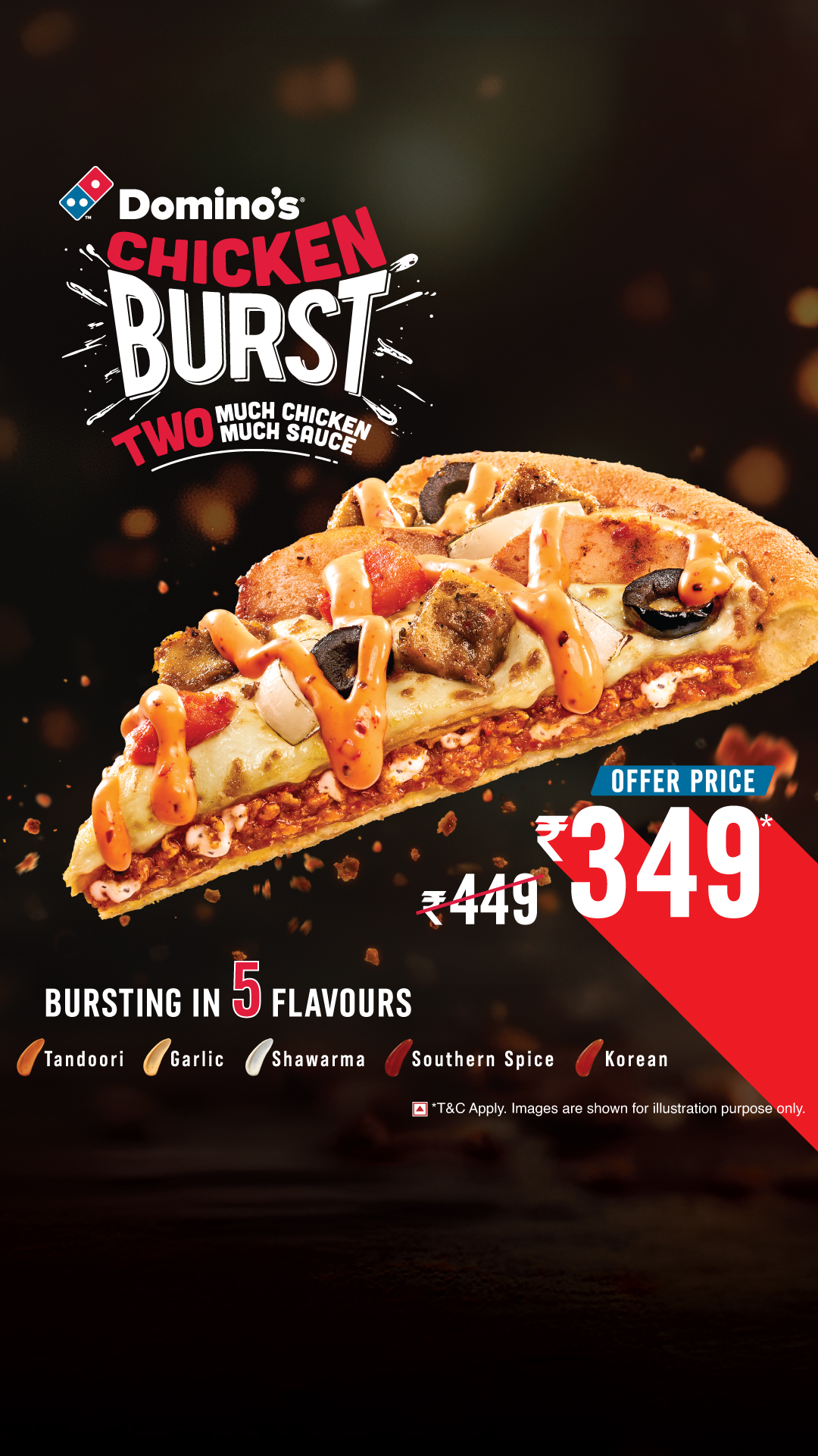 Domino's Pizza India Facebook ad