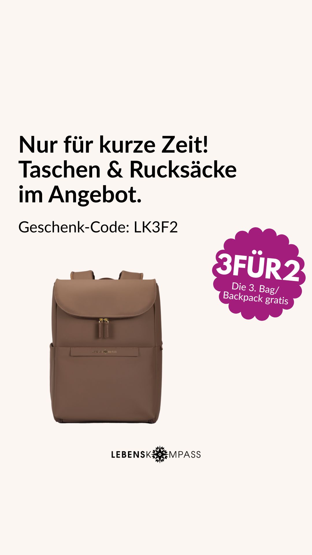 Lebenskompass Facebook ad