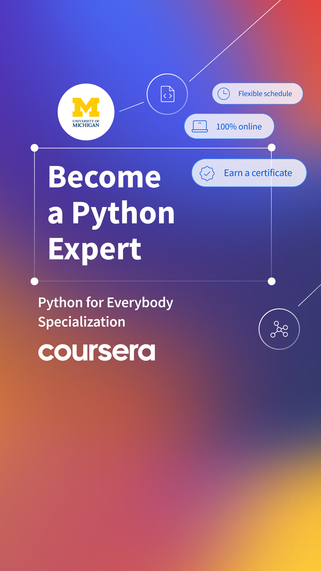 Coursera Facebook ad