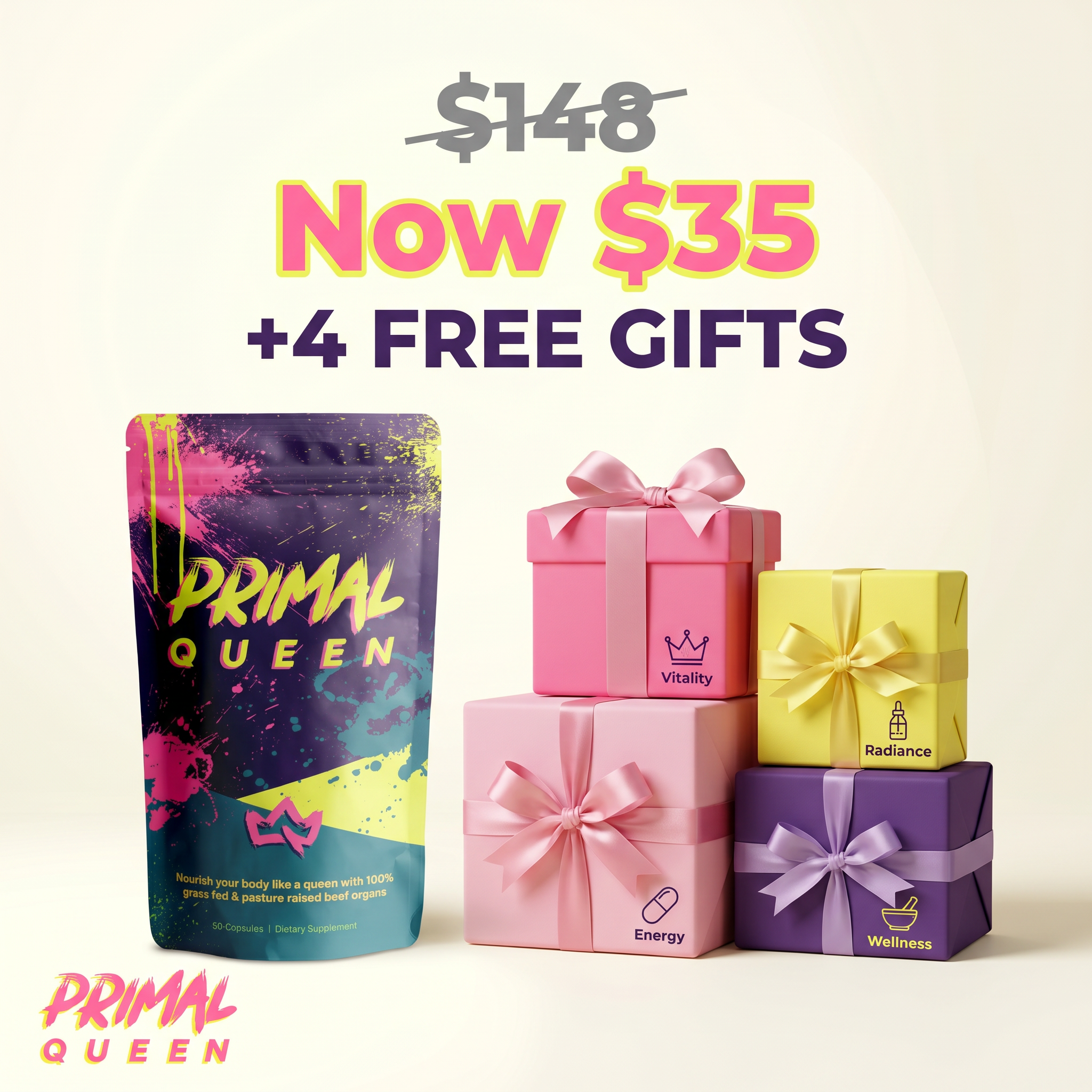 Primal Queen Facebook ad