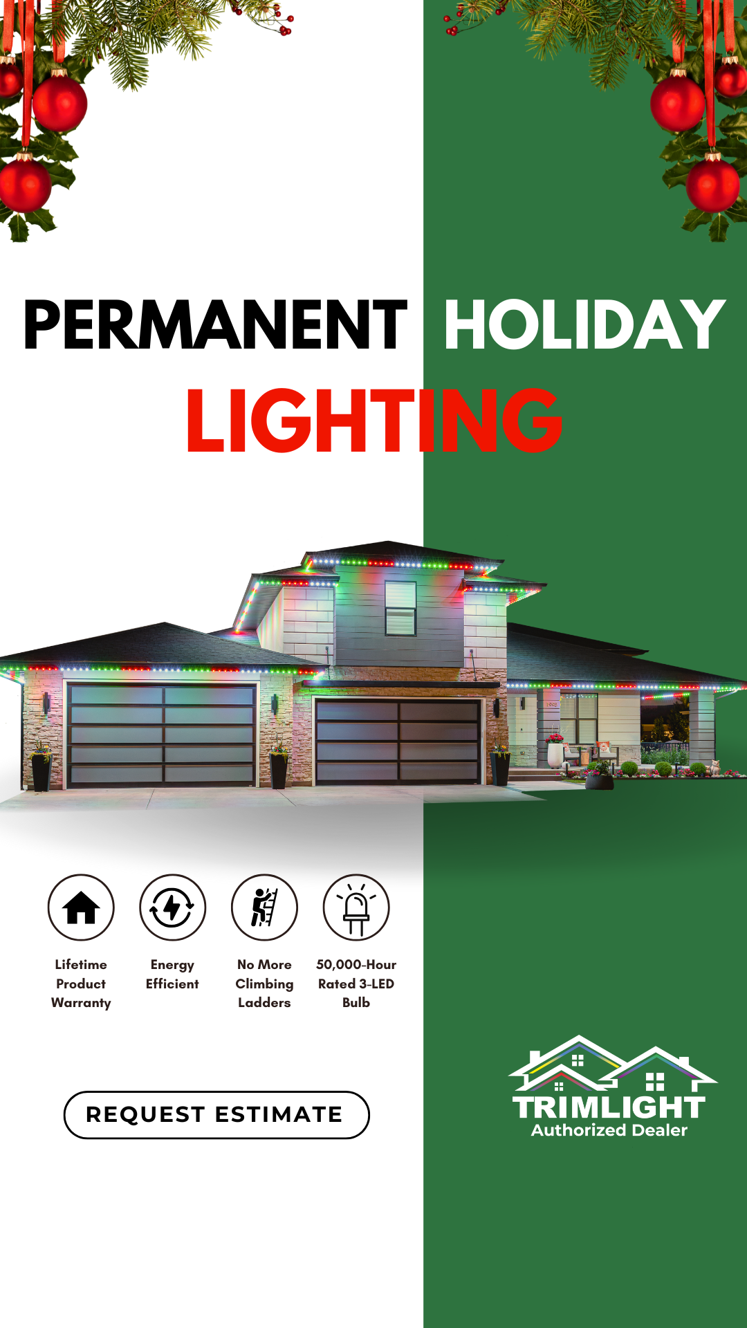 Richmond Permanent Lights Facebook ad