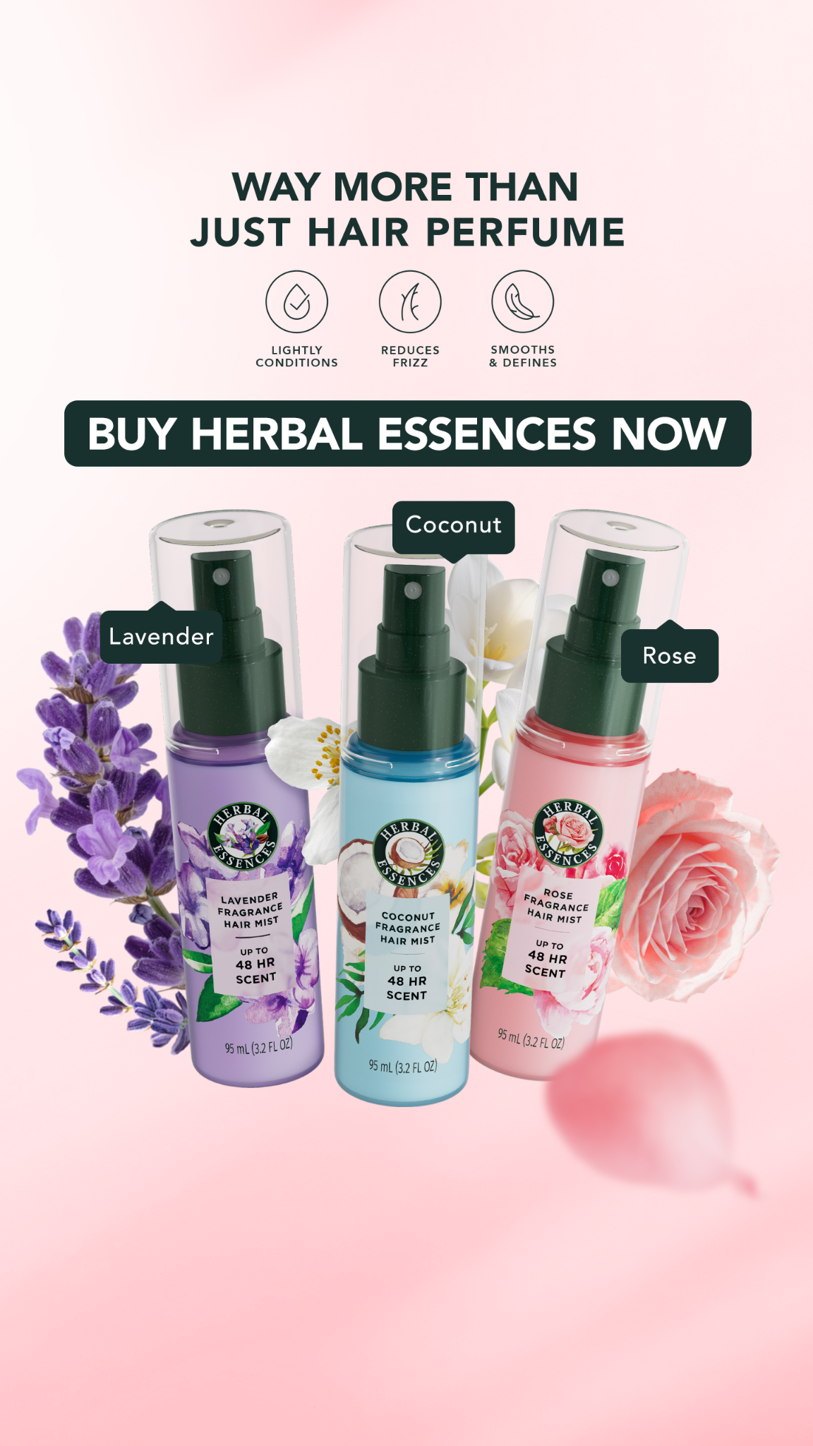 Herbal Essences Facebook ad from Aug 12, 2026
