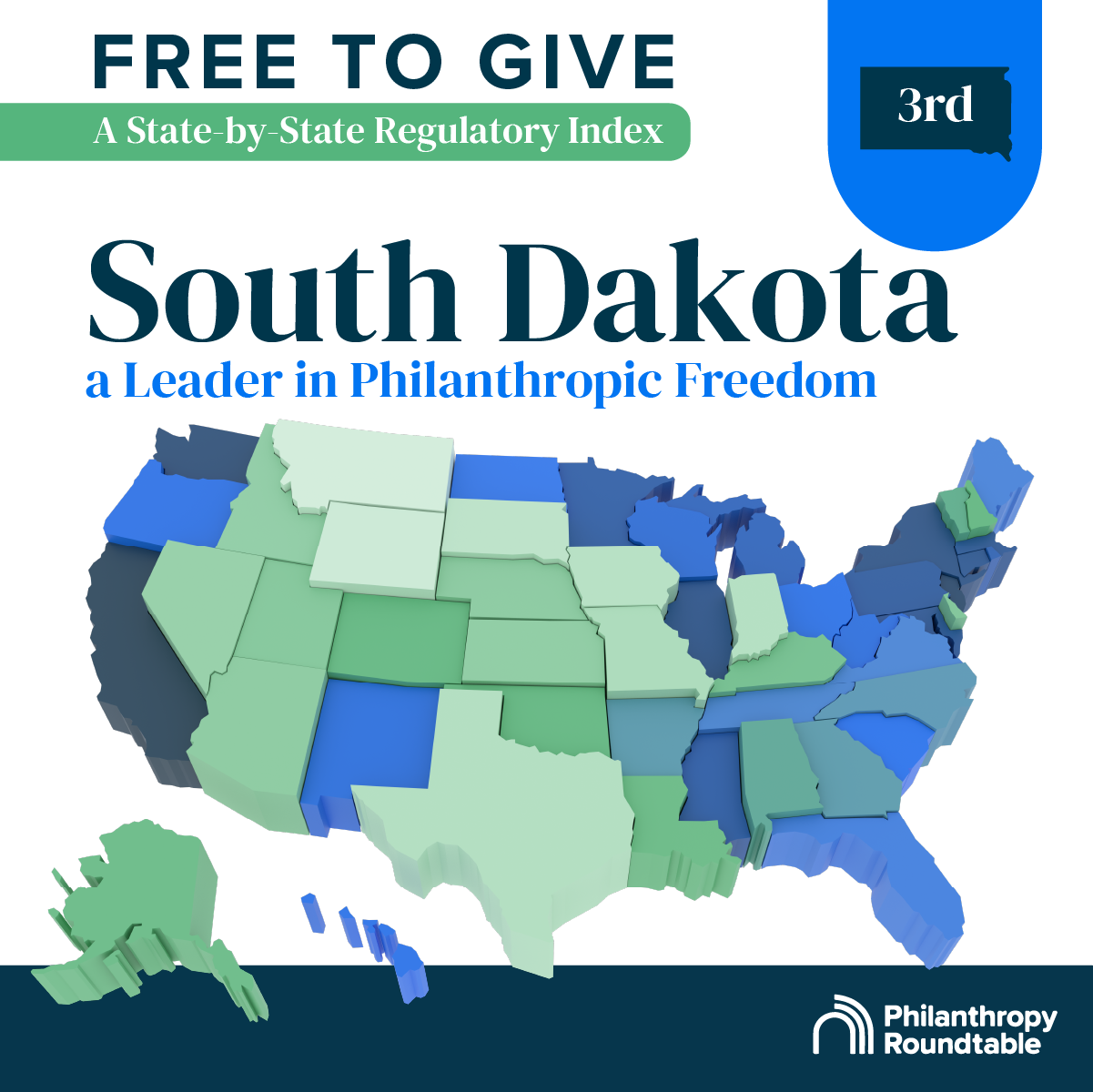 Philanthropy Roundtable Facebook ad: Free to Give: A State-by-State Regulatory Index