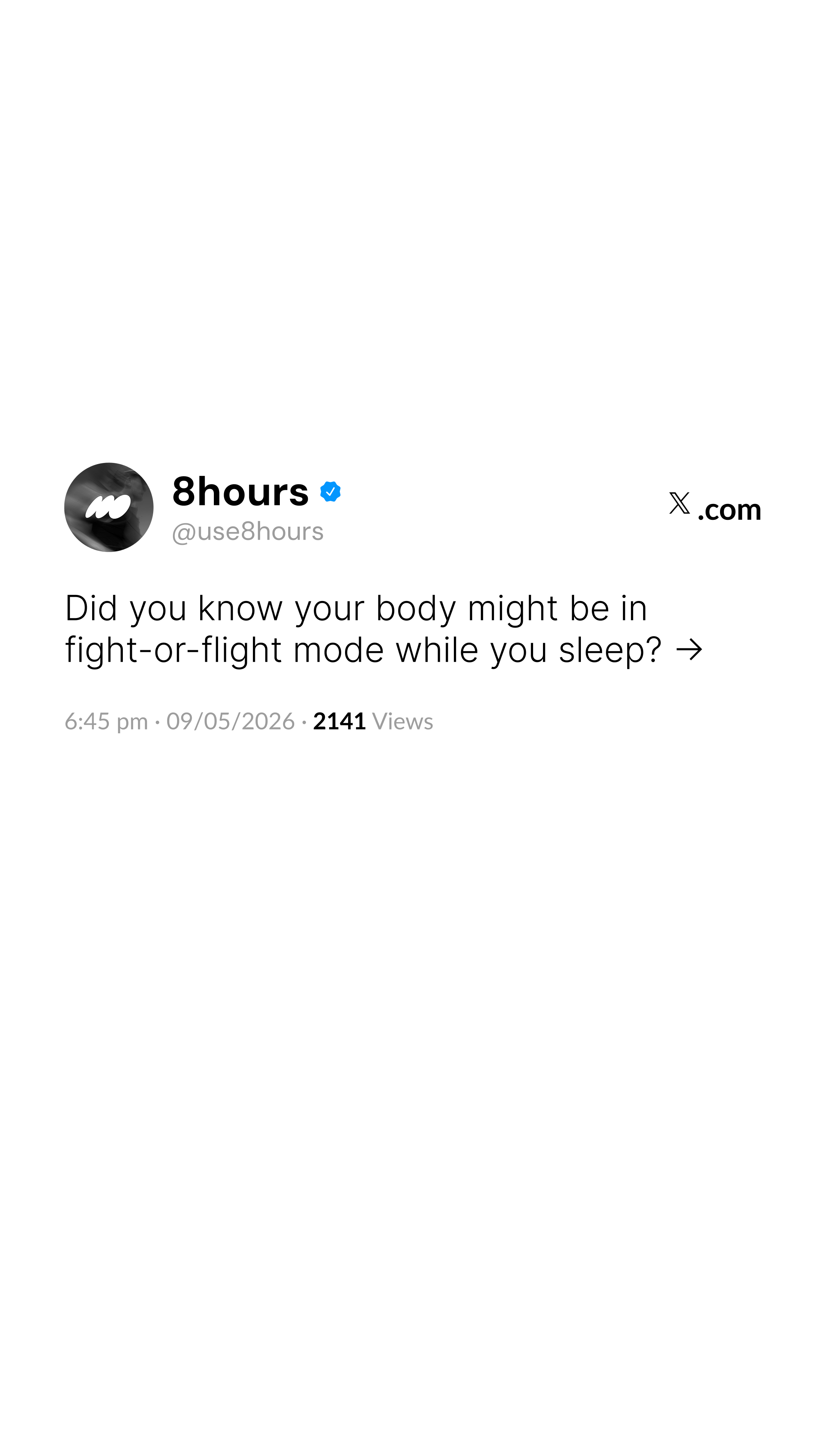8hours Facebook ad