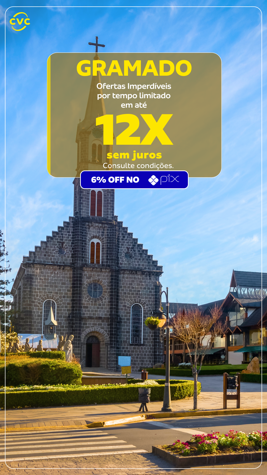 CVC Viagens Facebook ad