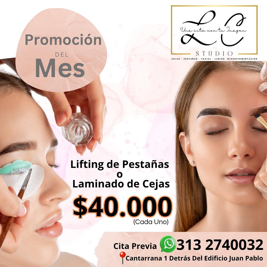 Lina Castañeda Studio Facebook ad: Promoción del Mes