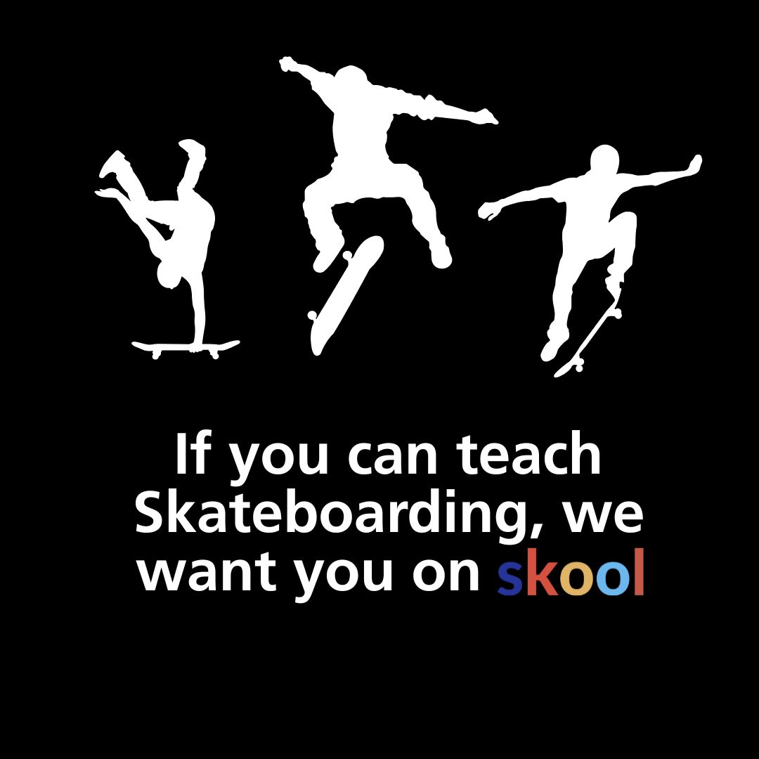 Skool Facebook ad