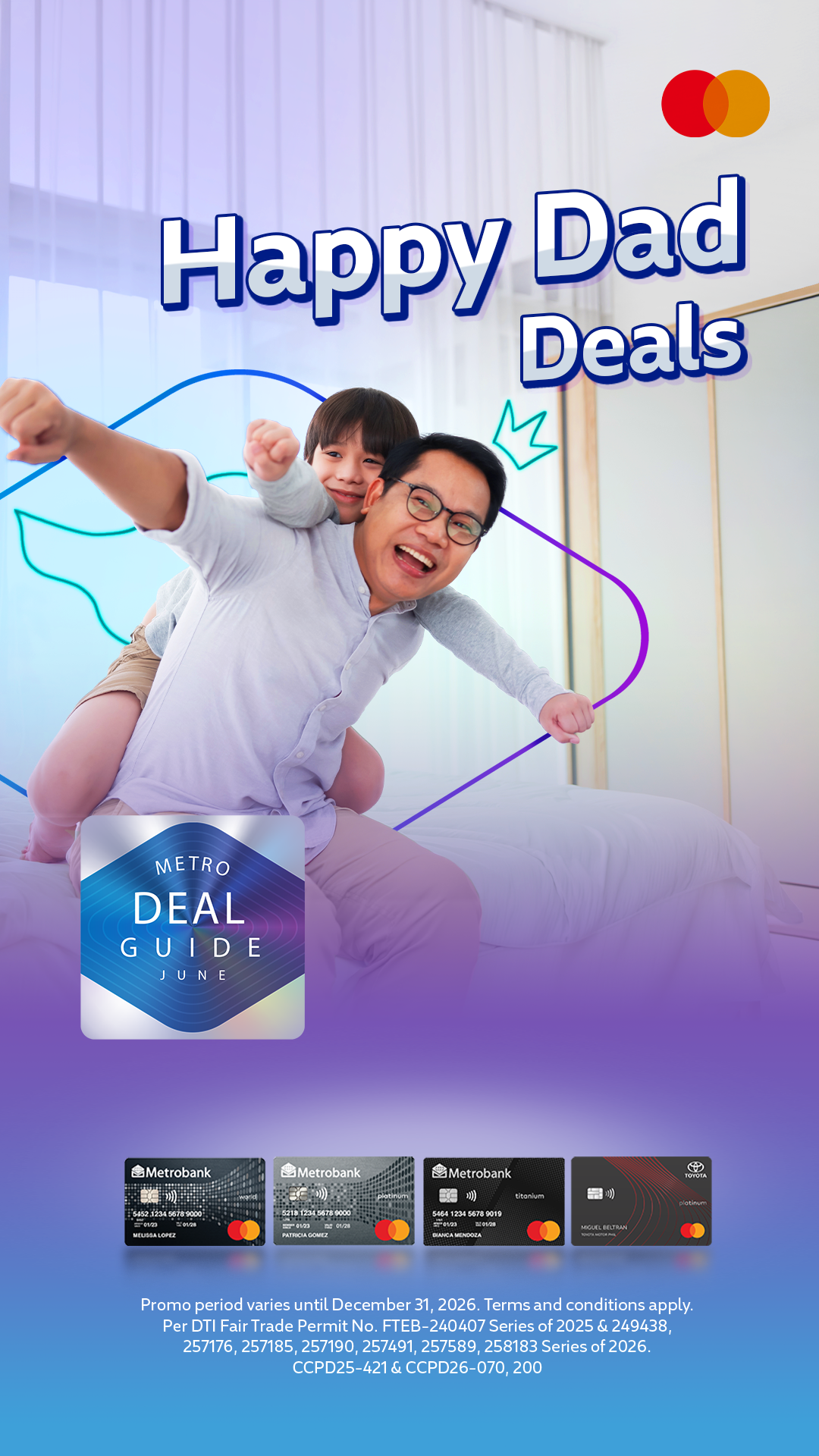 Metrobank Card Facebook ad