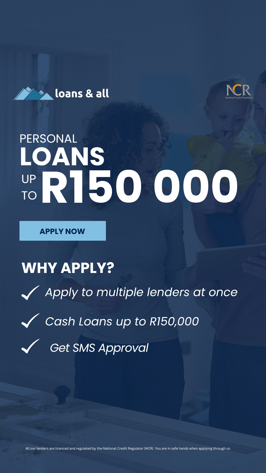 Loansandall.co.za Facebook ad