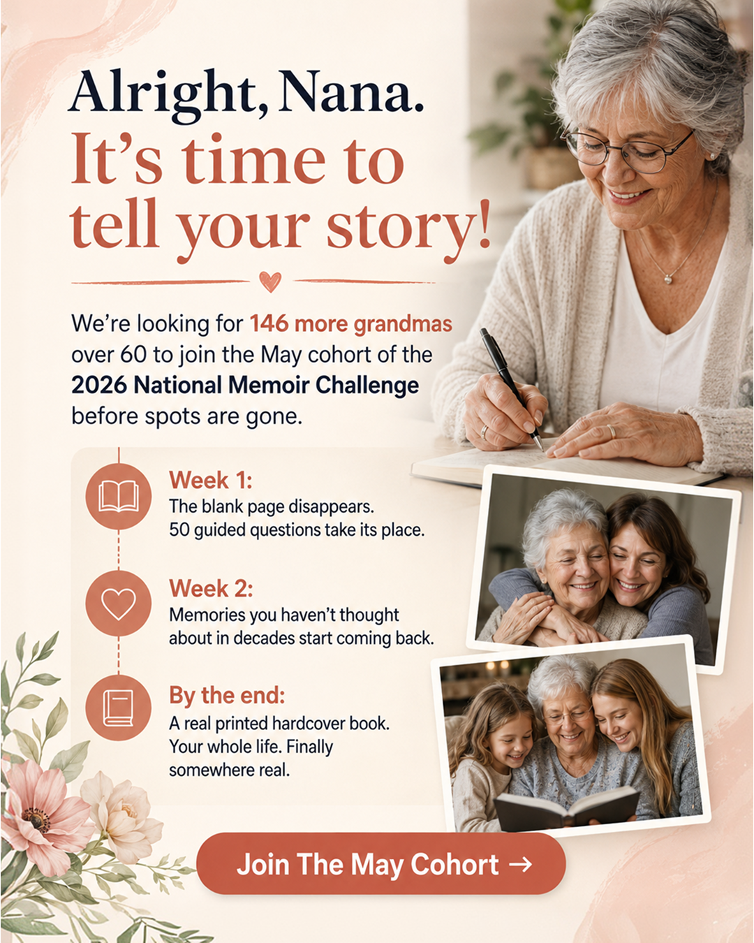 Memowrite Facebook ad