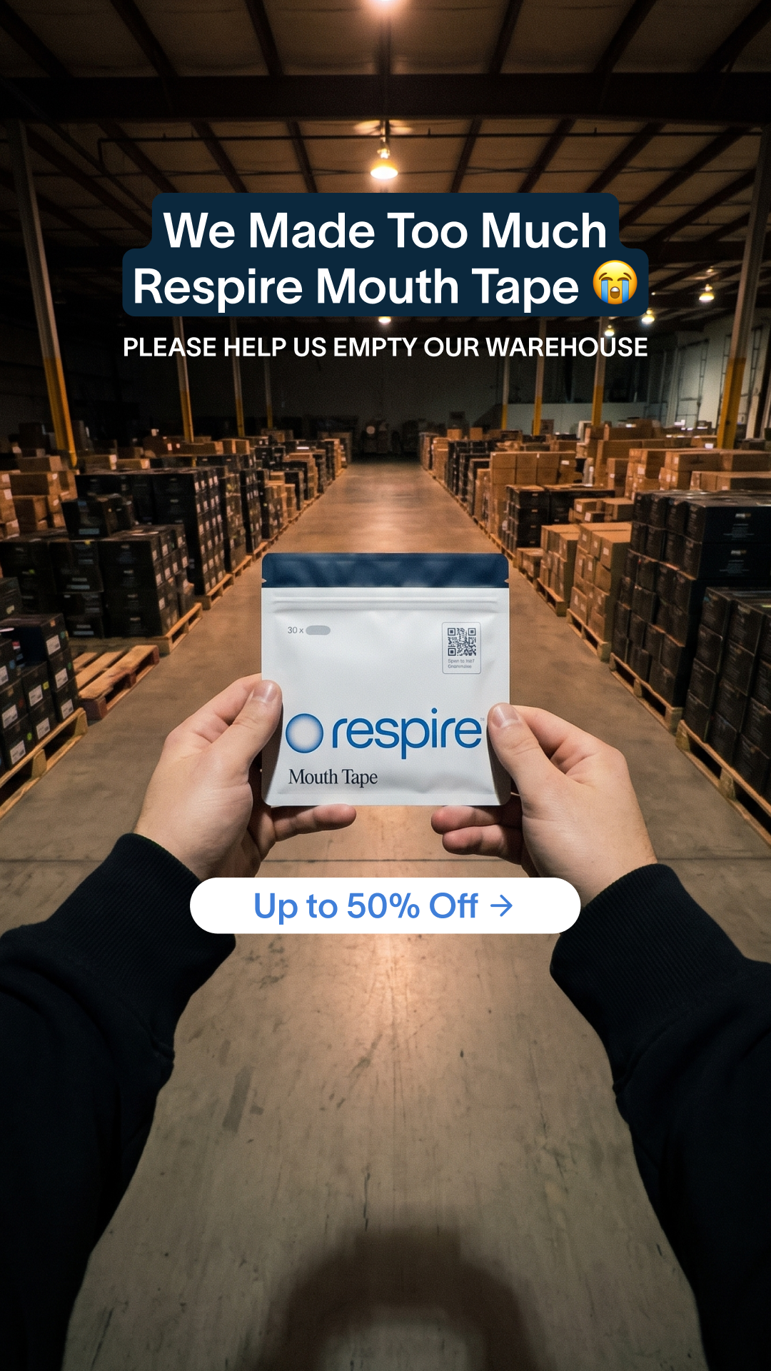Try Respire Facebook ad