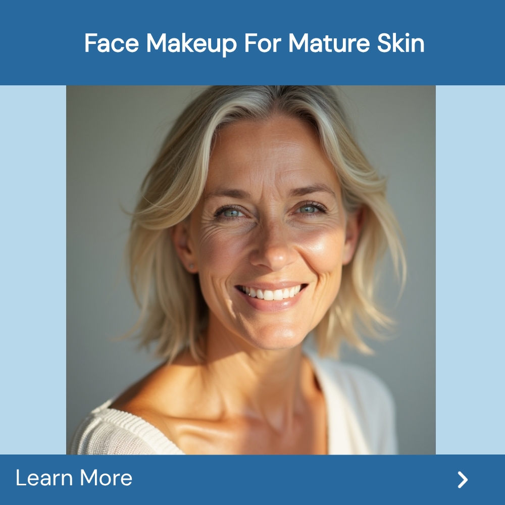 FAQInsider Viewlink Facebook ad: Gain Insights Into Face Makeup For Mature Skin.