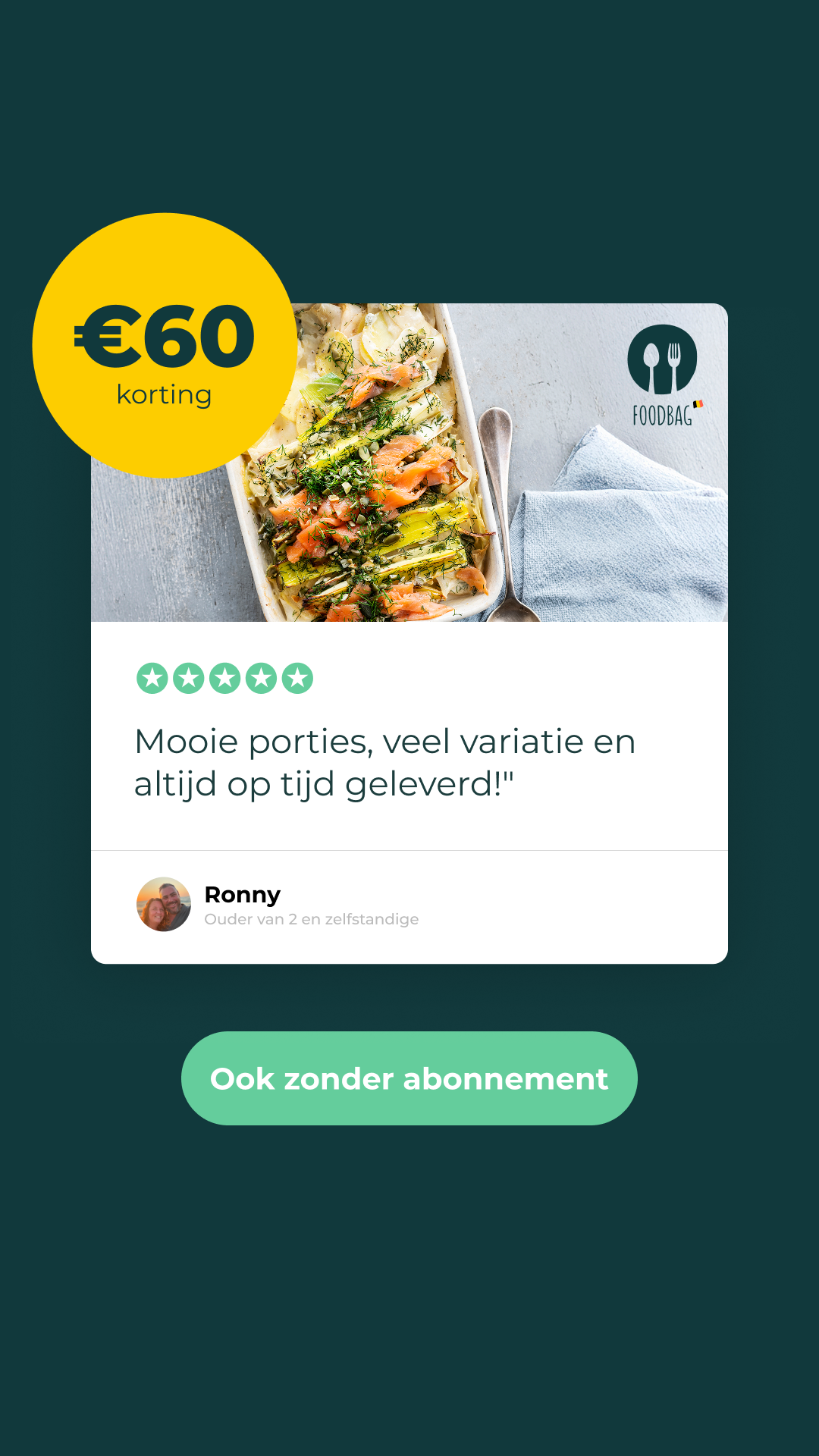 Foodbag Facebook ad