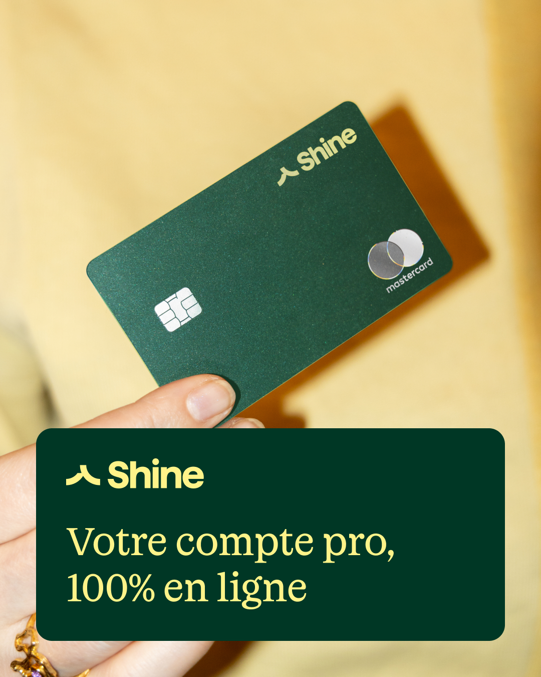 Shine Facebook ad: Shine: le compte pro tout-en-un