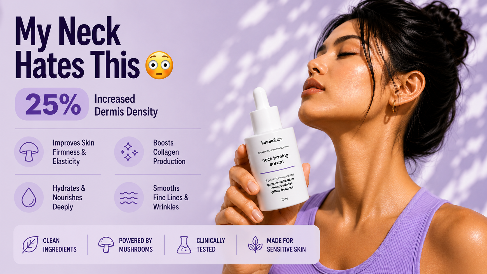 Kinoko.labs Facebook ad