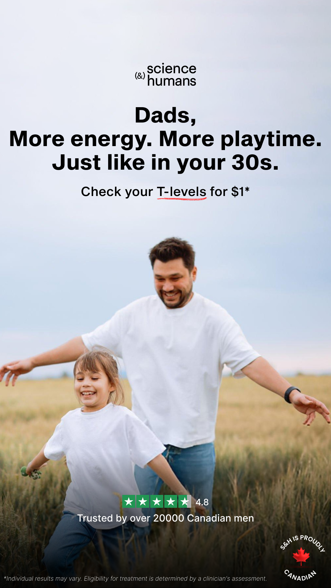 ScienceandHumans Facebook ad