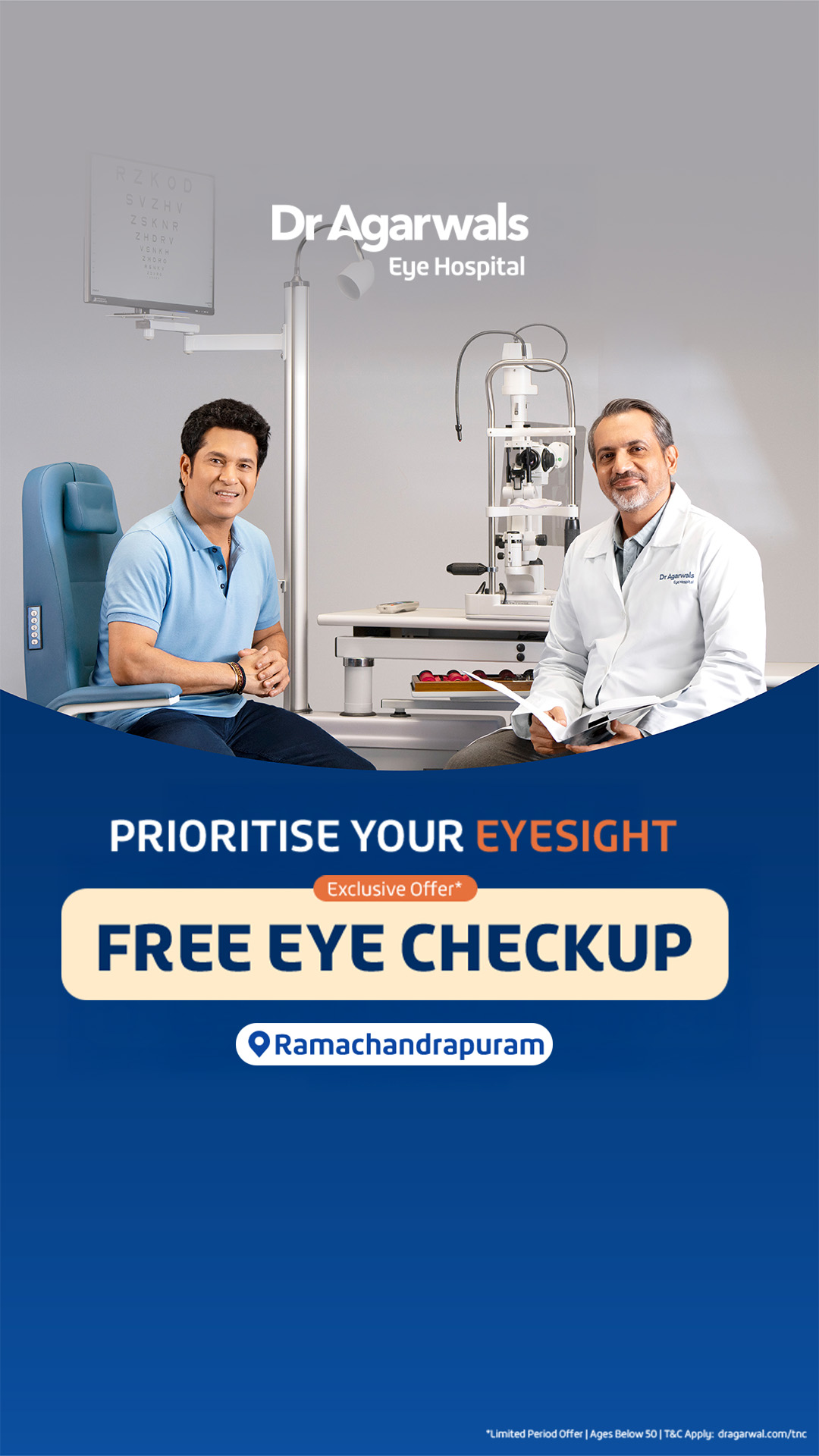 Dr Agarwals Eye Hospital, Telangana Facebook ad from May 26, 2026