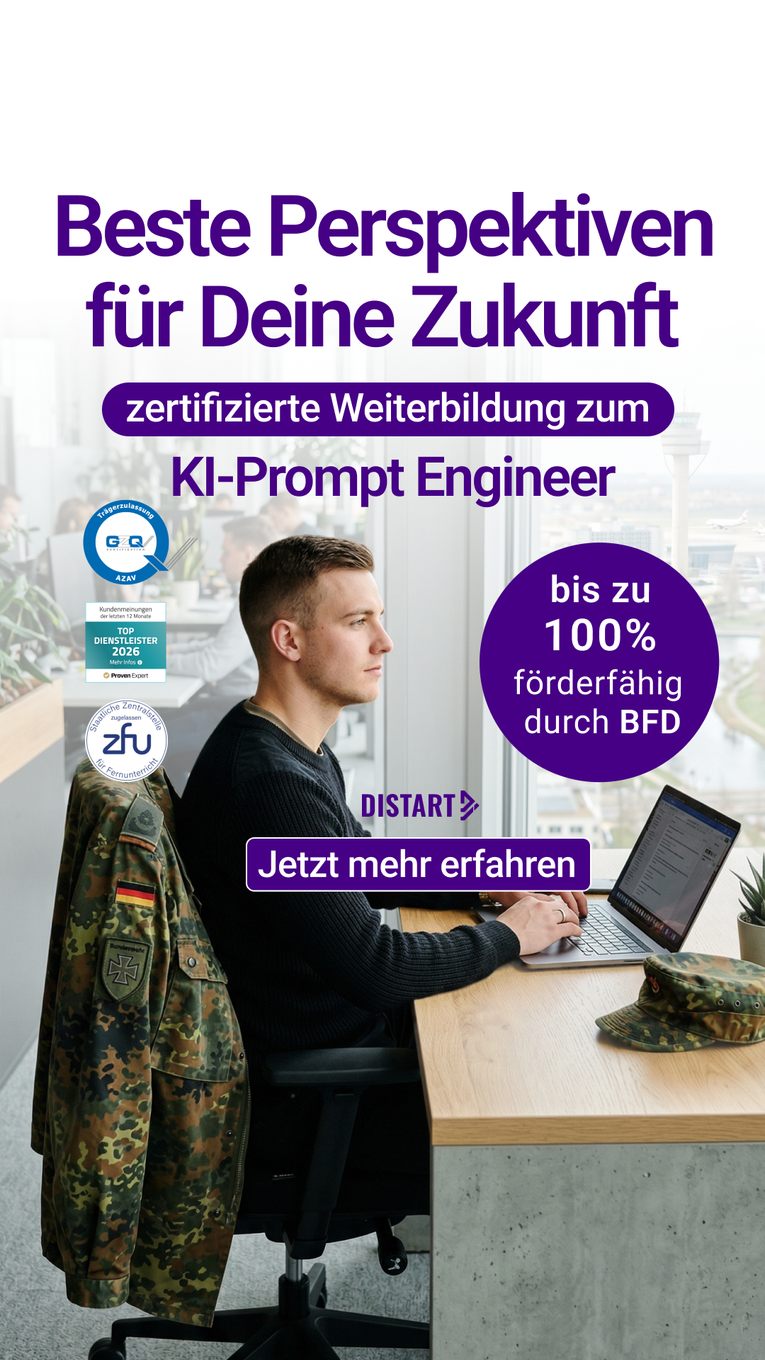 Distart Facebook ad
