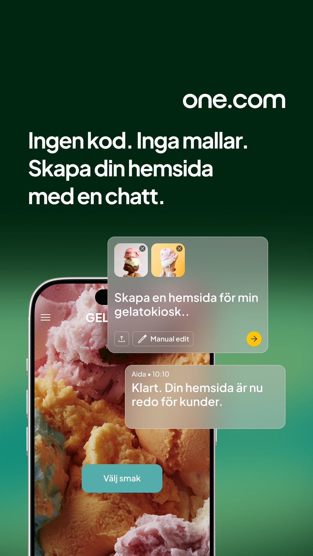 one.com Facebook ad