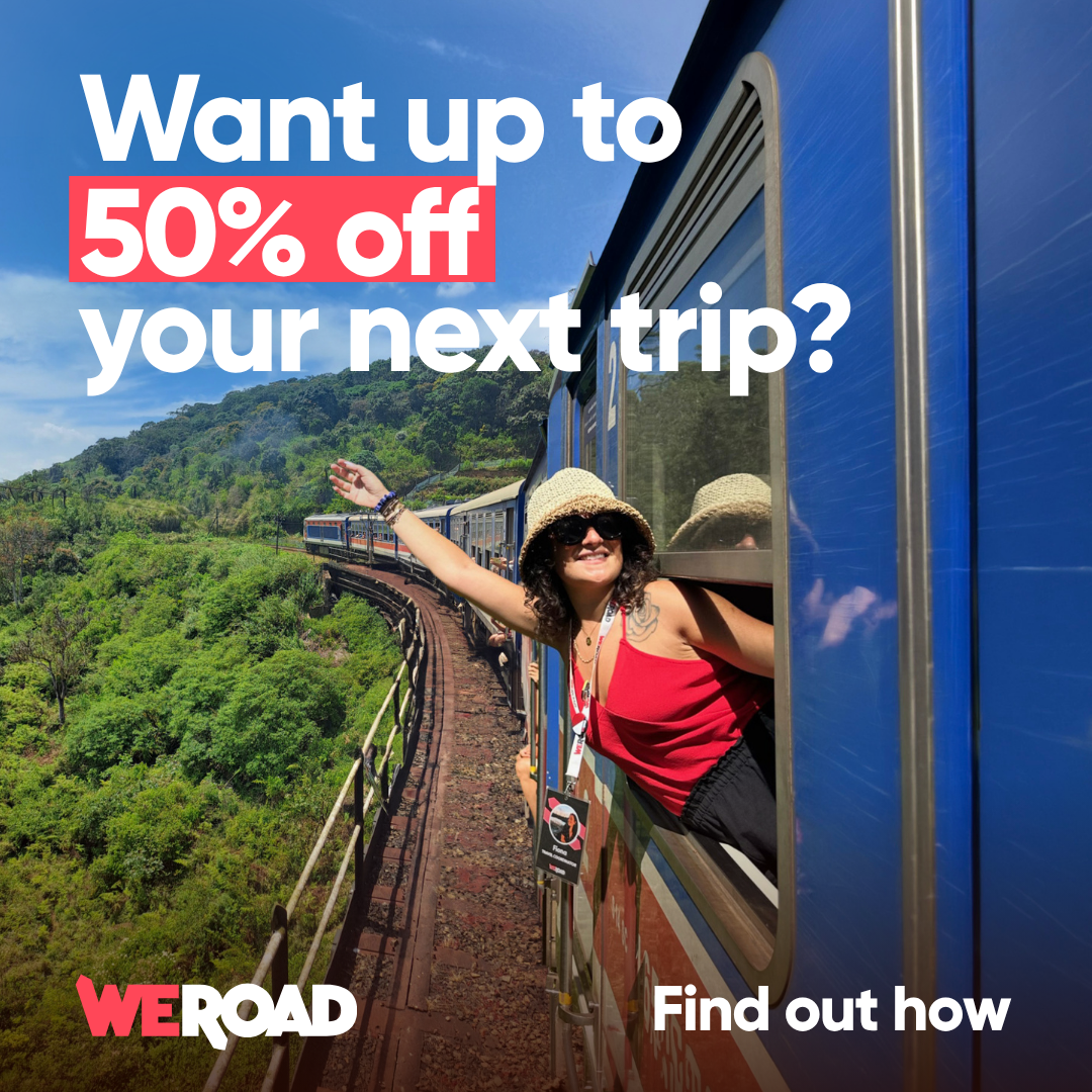 WeRoad Travel Facebook ad