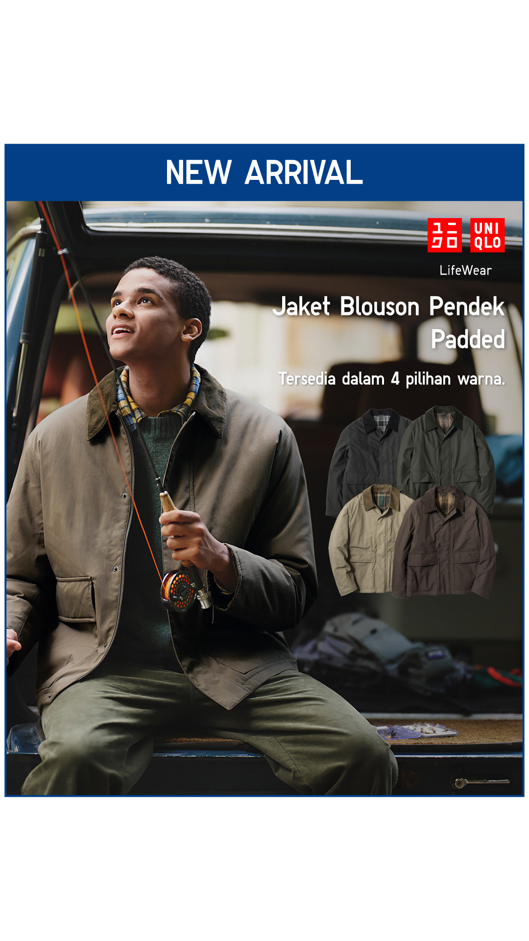 Uniqlo Indonesia Facebook ad: Koleksi Terbaru Minggu Ini