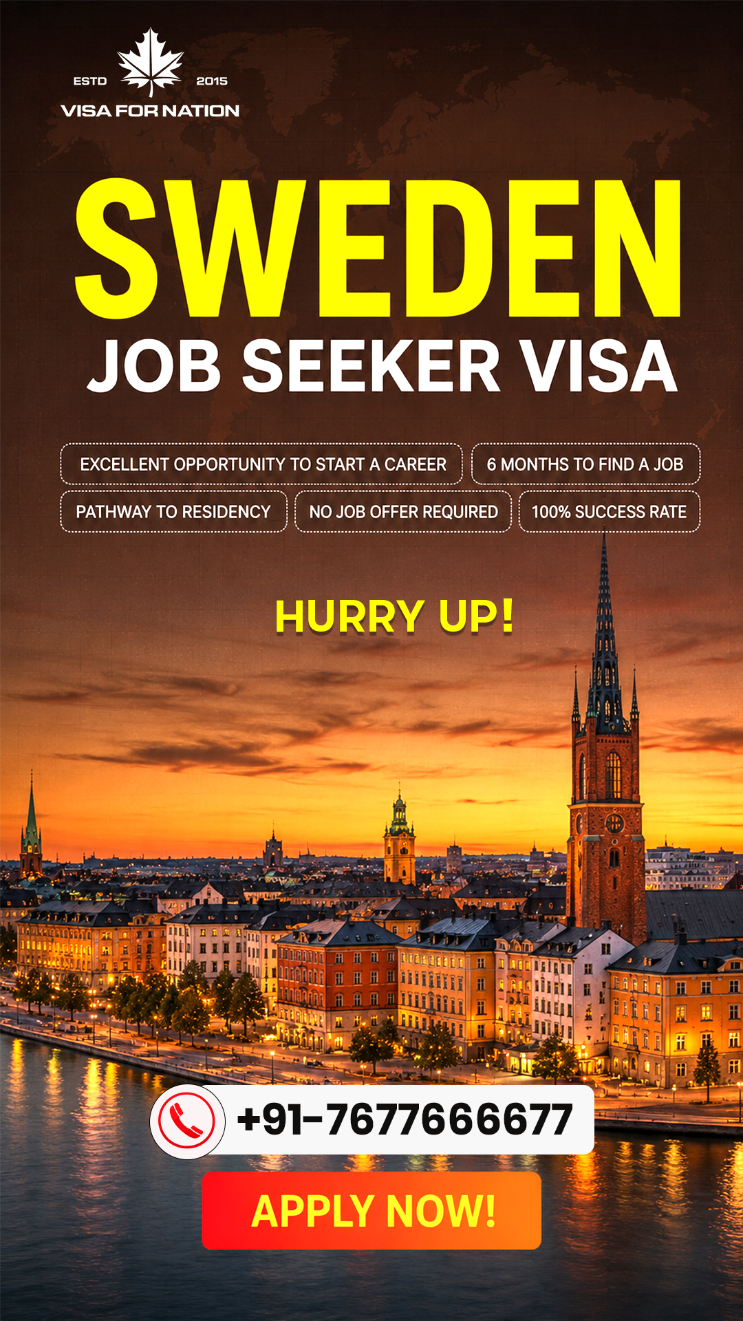 Visa For Nation Facebook ad from Jul 28, 2026