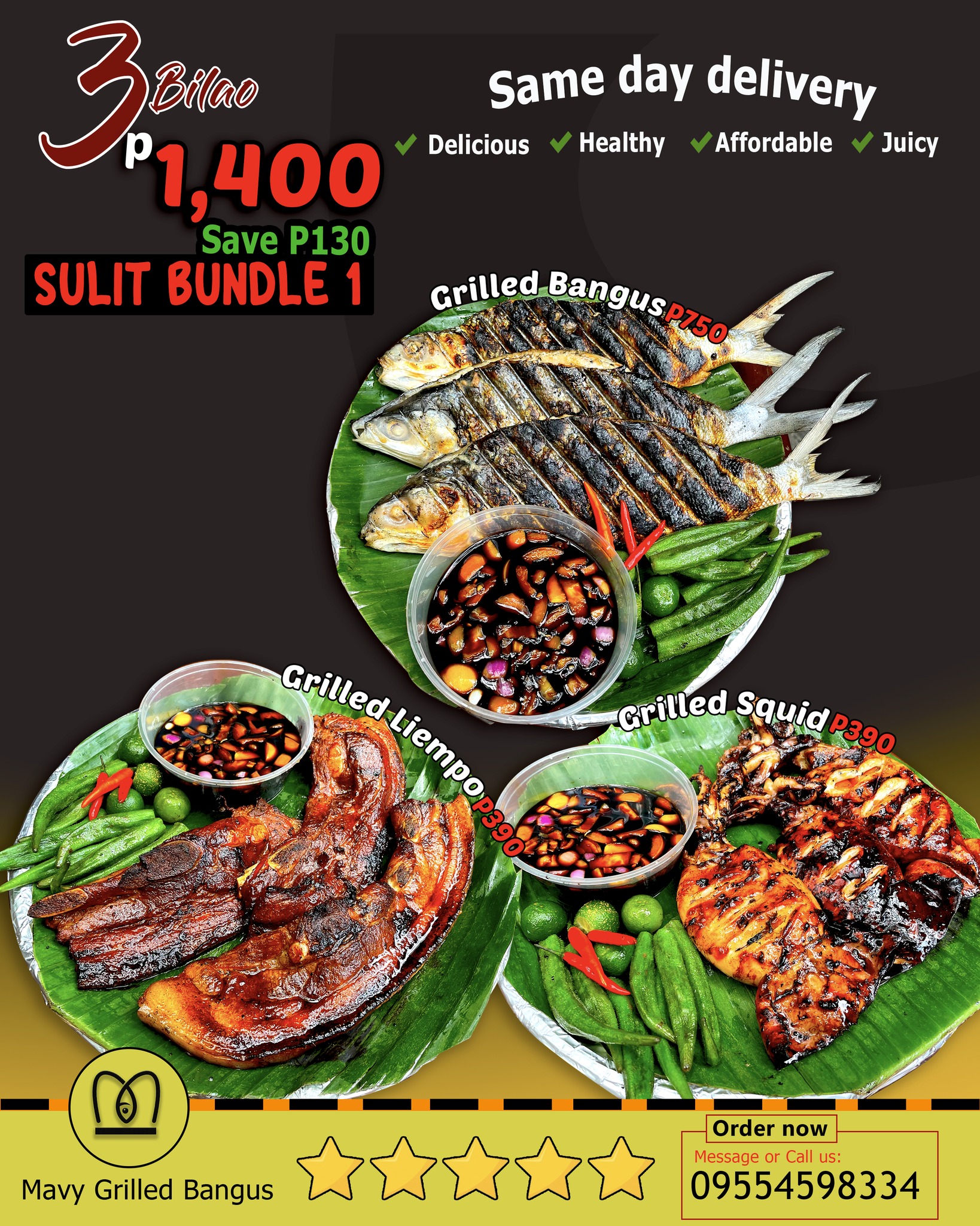 Mavy Grilled bangus - Mandaluyong Facebook ad: Looking for the perfect gift for Father's Day?