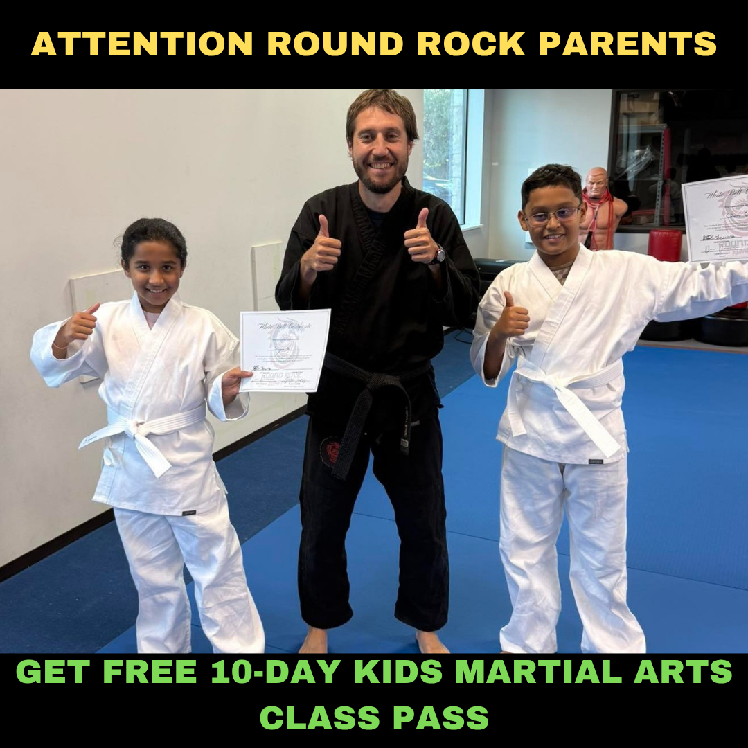 Round Rock Shaolin Do Facebook ad: Want a FREE 10-Day, Kids Martial Arts Class Pass?