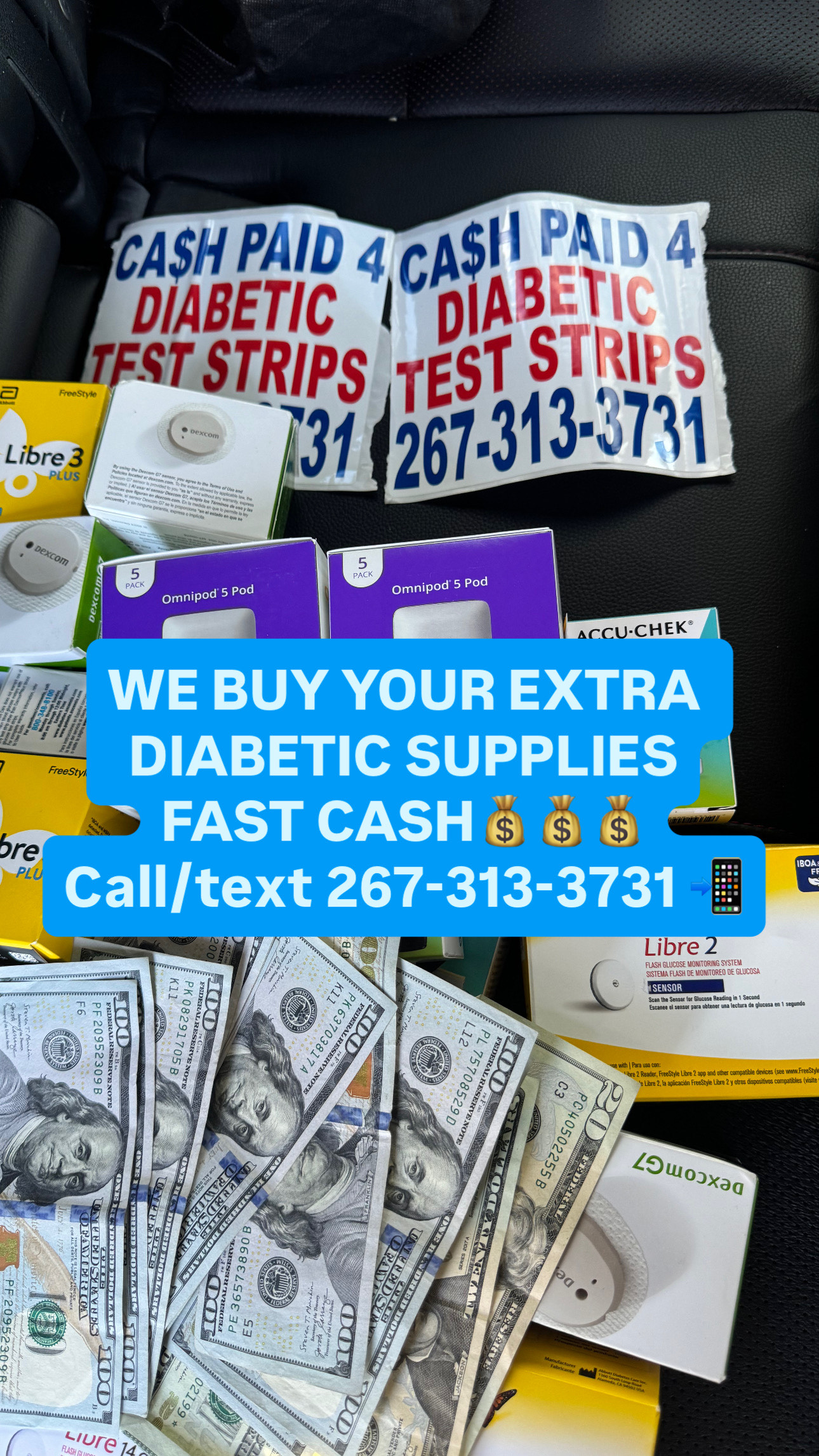 We Buy DTS Facebook ad: Chat in Messenger