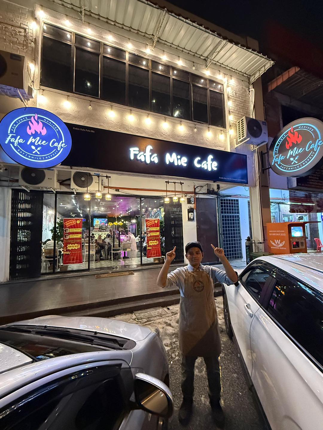 Fafa Mie Cafe Facebook ad: Terima kasih kerana sudi