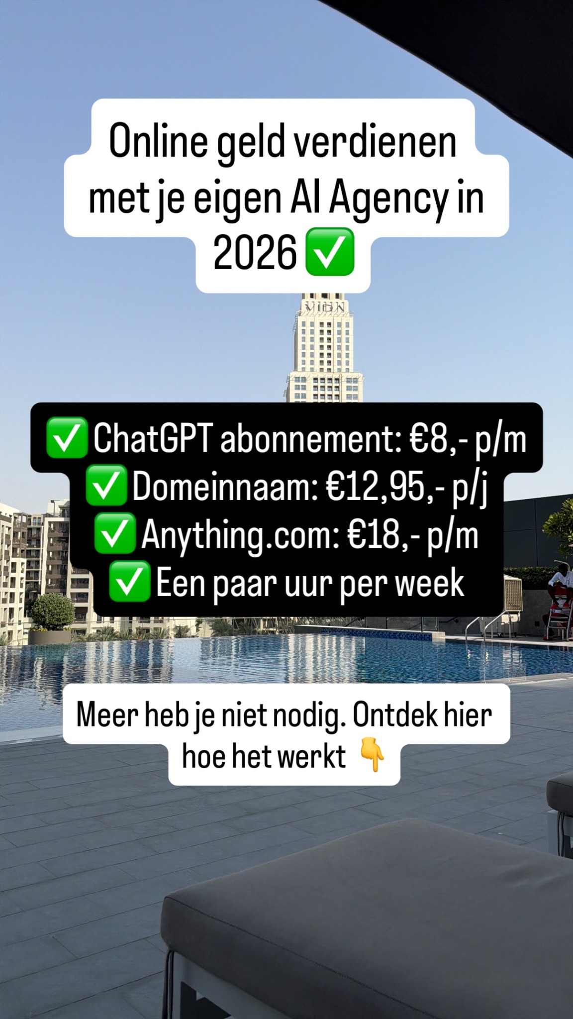 Hidde Vogt Facebook ad: Werk waar jij wilt