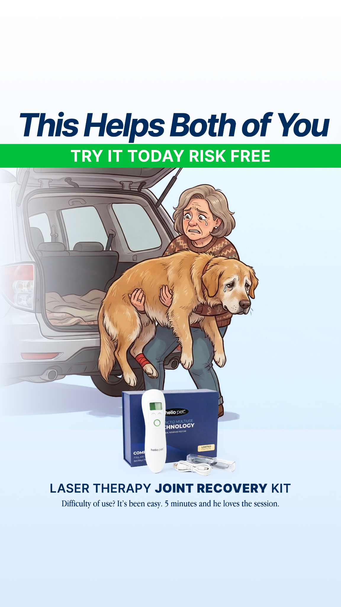 Helio Pet Facebook ad