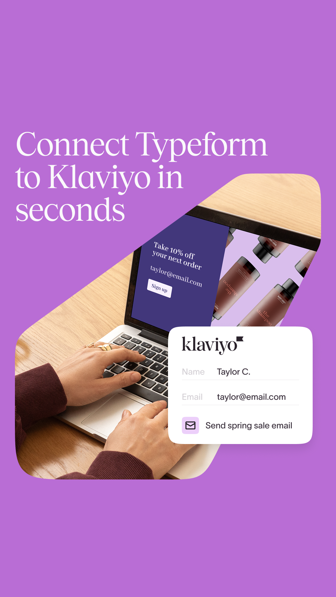 Typeform Facebook ad