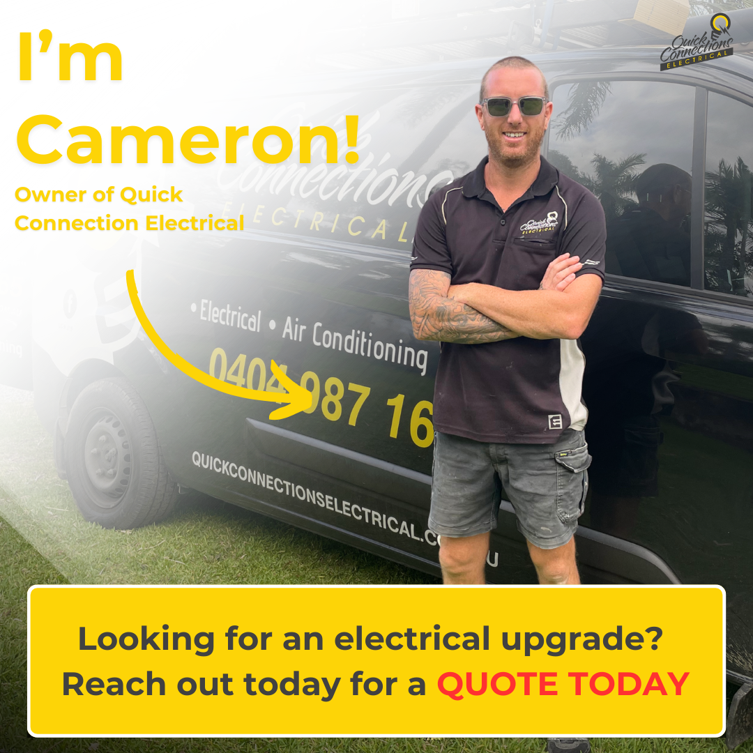 Quick Connections Electrical Facebook ad: Gold Coast Home Owners