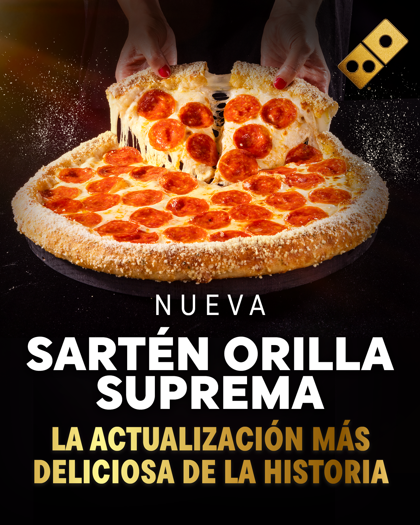 Domino's Mx Facebook ad
