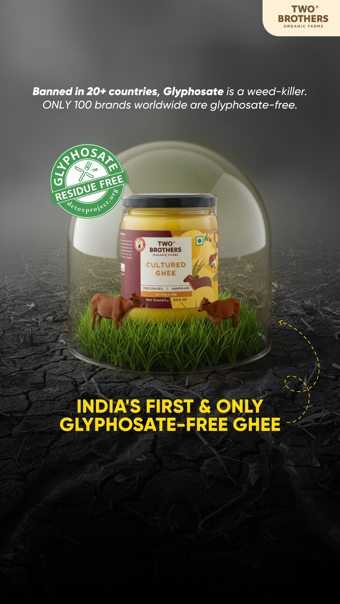 Two Brothers Organic Farms Facebook ad