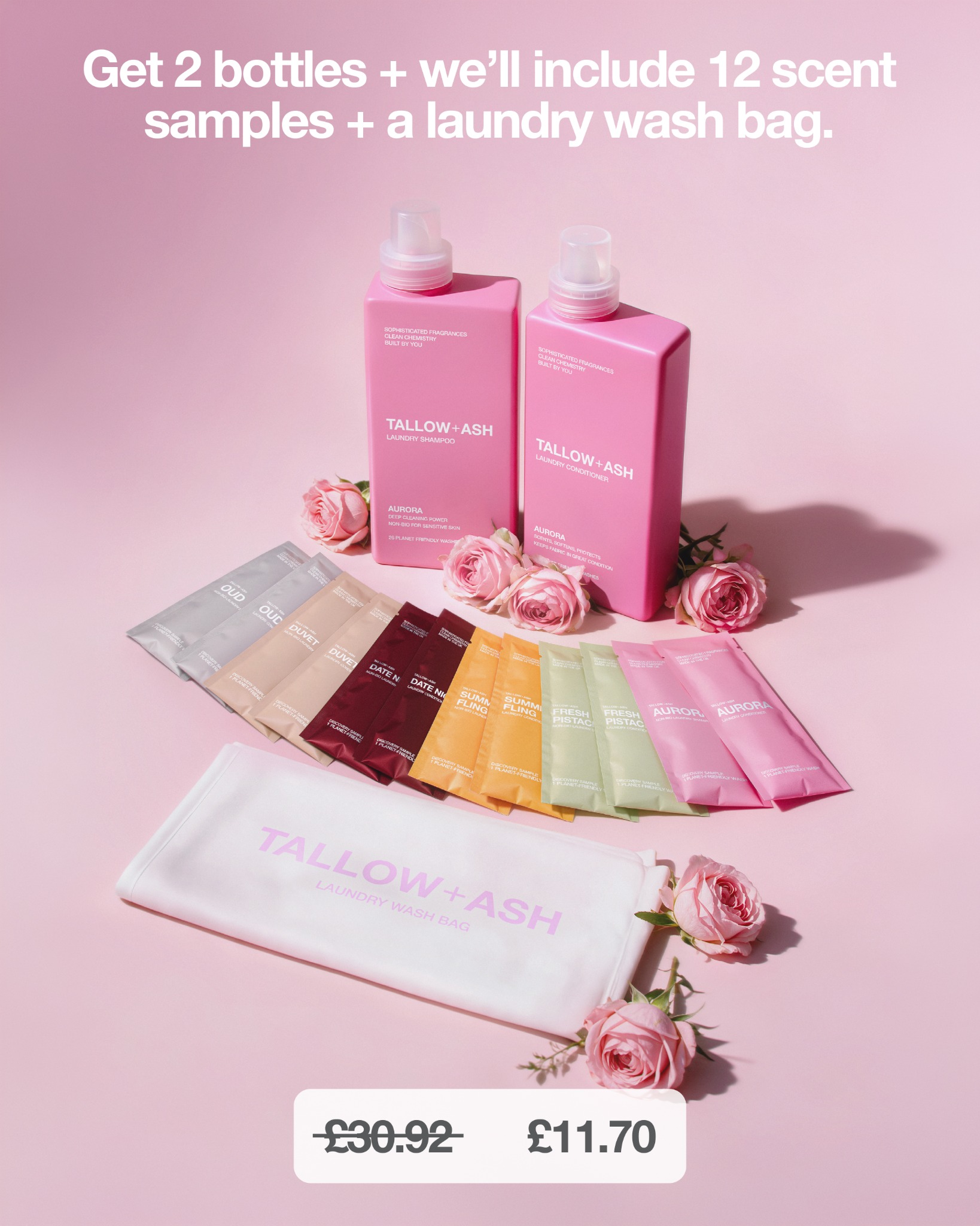Tallow + Ash Facebook ad