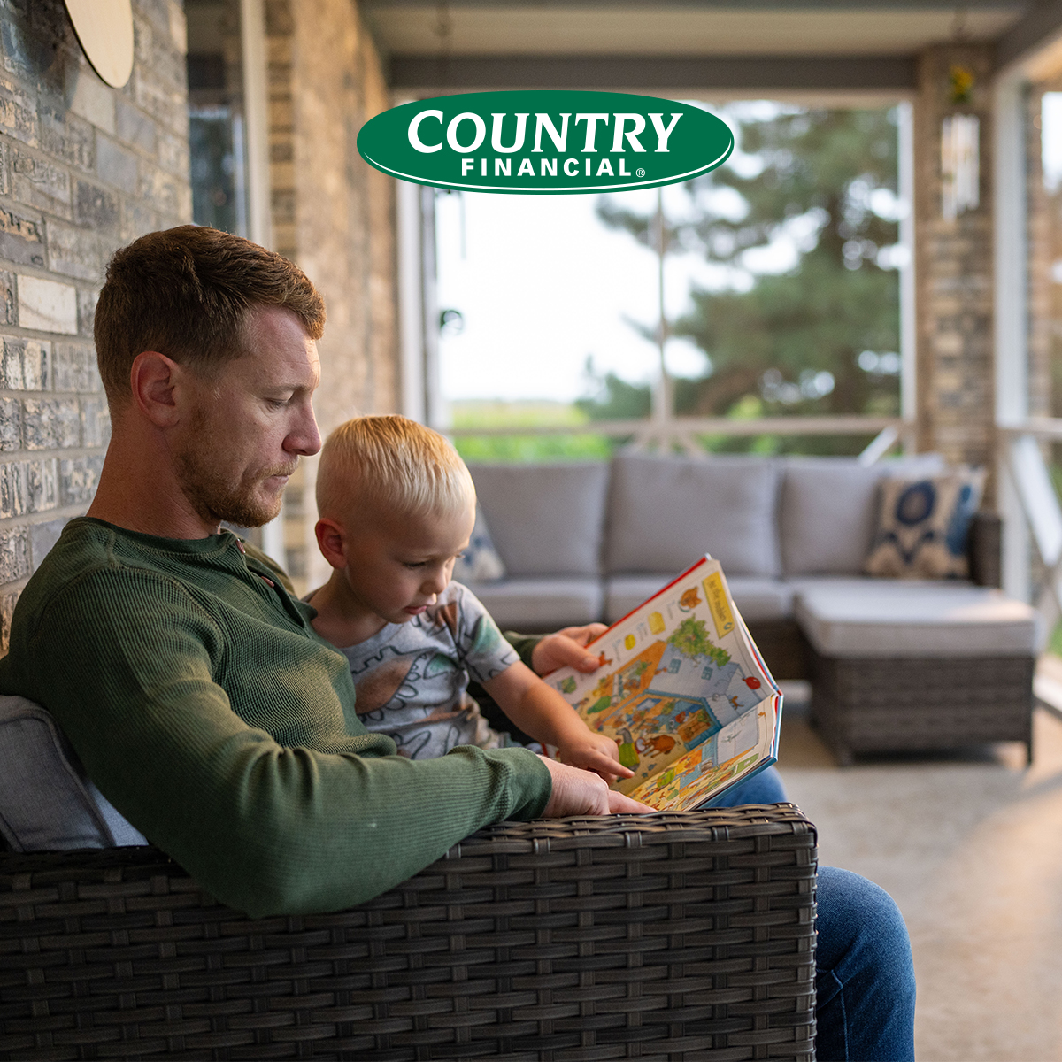 COUNTRY Financial Facebook ad