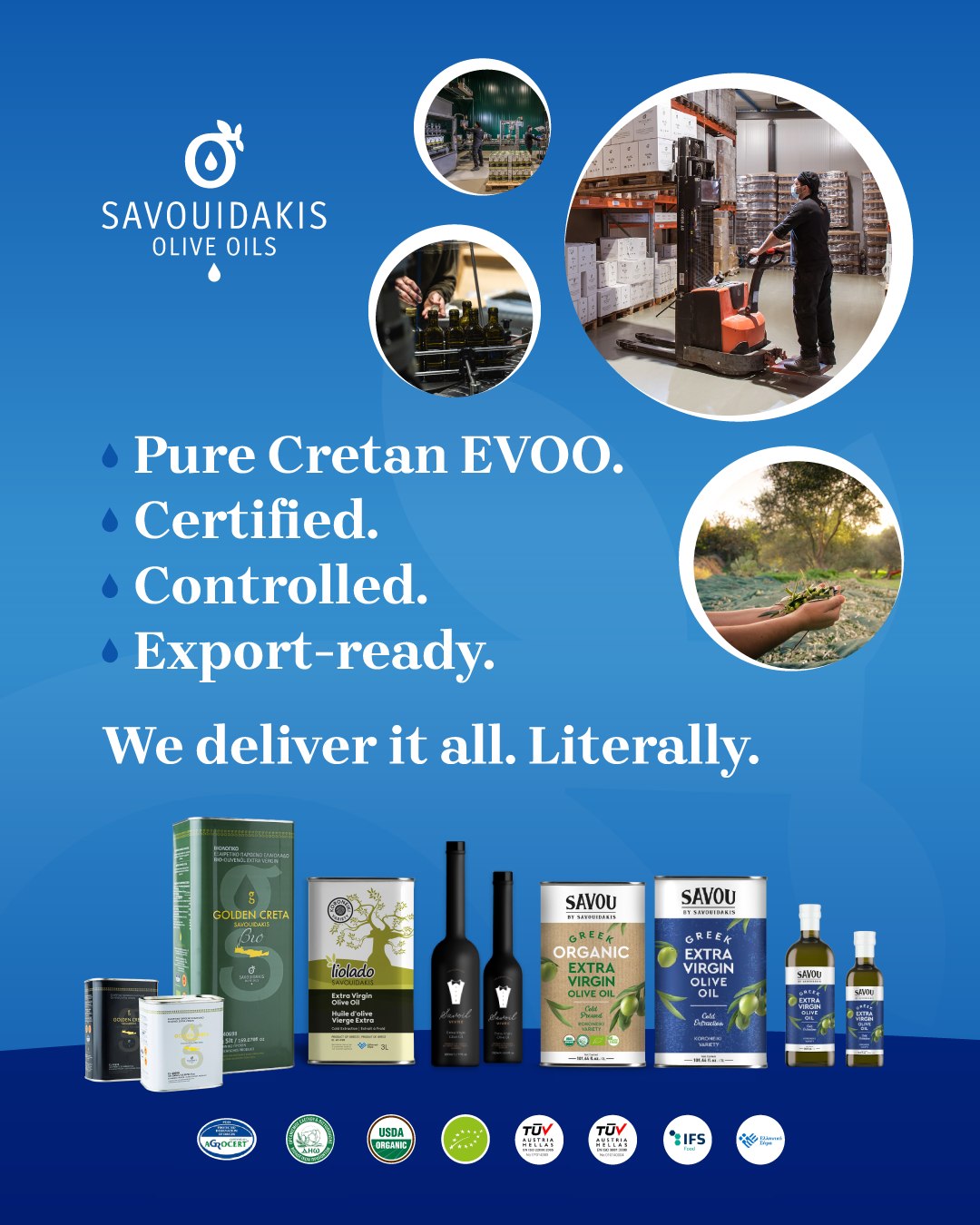 Savouidakis - Olive Oils Facebook ad