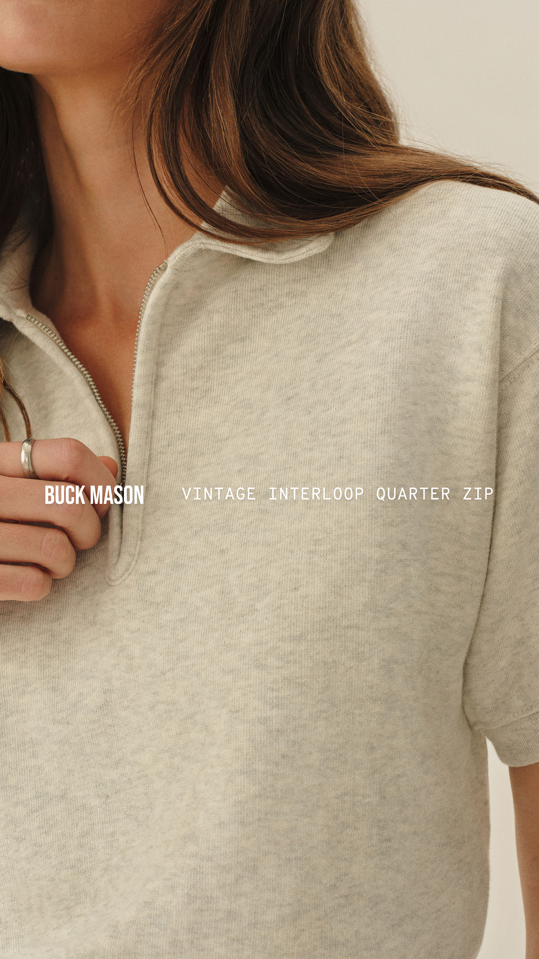 Buck Mason Women's Facebook ad