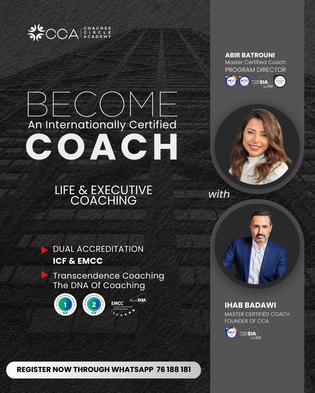 Coaches Circle Academy Facebook ad: Coaching is now a core leadership skill, and…