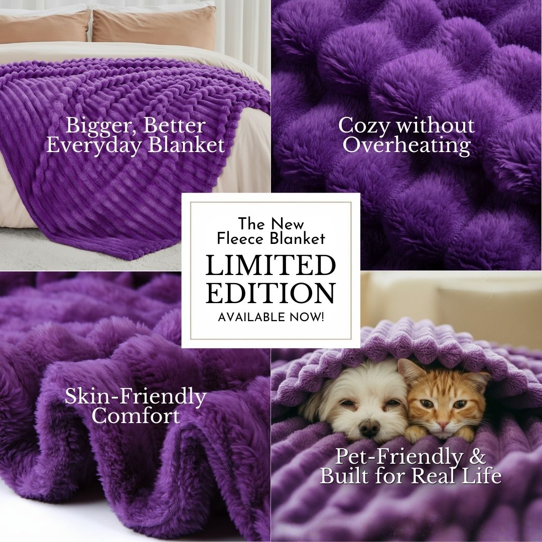 The Fleece Blanket Facebook ad