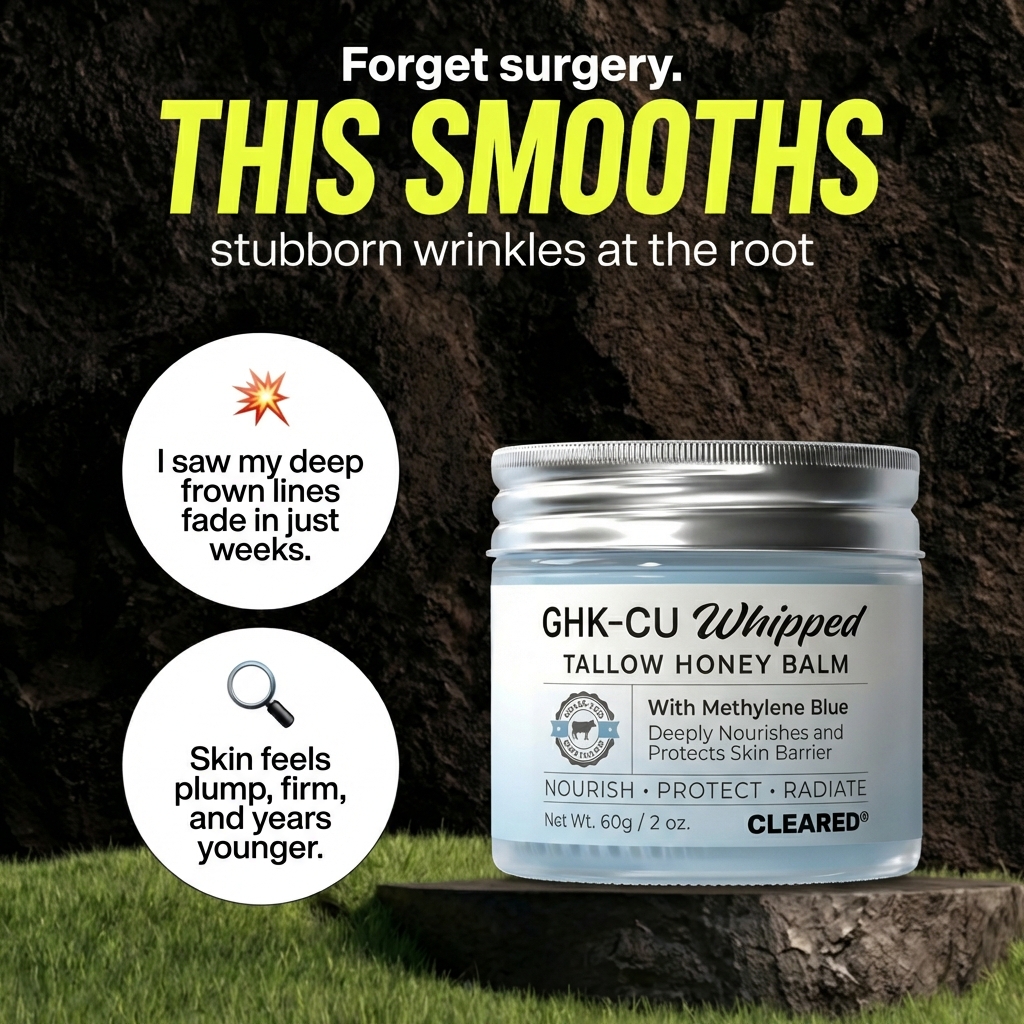 TryCleared Facebook ad: Upgrade Your Skin, 53% Off