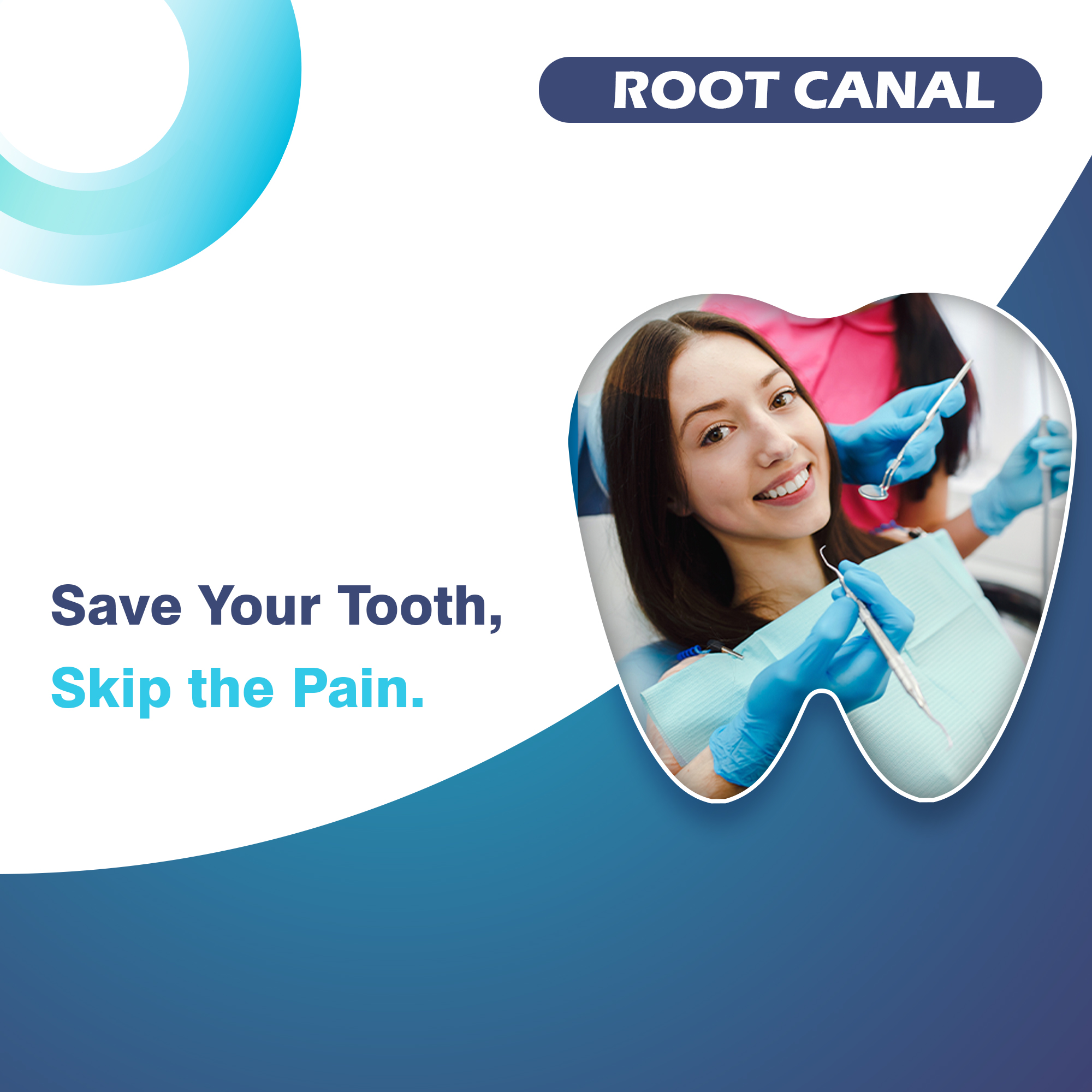 Agarwal’s Multispeciality Dental Clinic, Implant & Laser Center Facebook ad: Tooth pain doesn’t have to mean losing your…