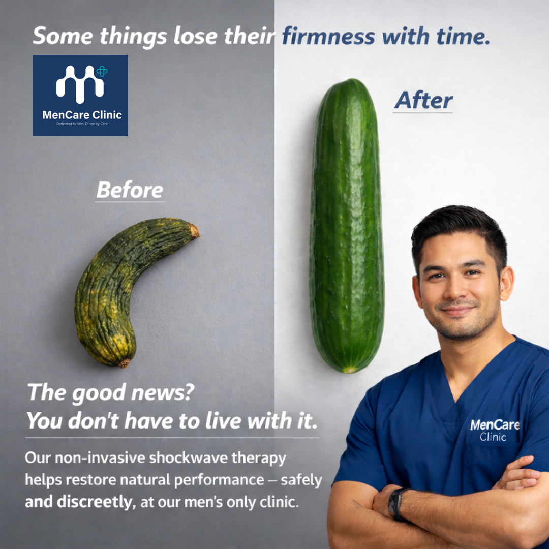 MenCare Clinic Facebook ad