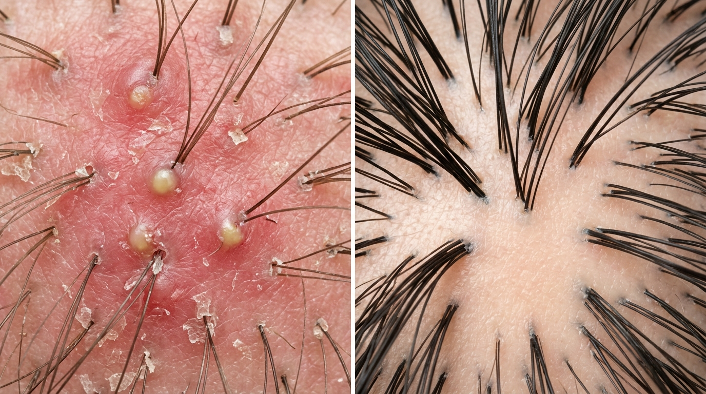 The Honest Root Facebook ad: Postpartum hair loss is temporary. For some women, that is…
